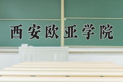 西安欧亚学院近三年在宁夏录取分数线(含2021-2023最低分)