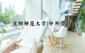 沈阳师范大学(中外合作)近三年在内蒙古录取分数线(含2021-2023最低分)