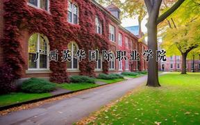 2024年广西英华国际职业学院招生章程，附办学层次和录取规则