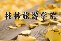 桂林旅游学院近三年在青海录取分数线(含2021-2023最低分)