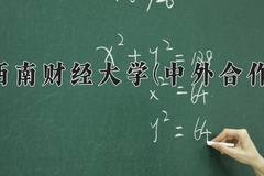 西南财经大学(中外合作)一年学费多少钱及各专业的收费标准(2025参考）
