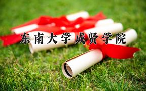 2024年东南大学成贤学院在重庆计划招生人数（附学费及专业录取分)