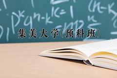 2024年集美大学(预科班)在重庆计划招生人数（附学费及专业录取分)