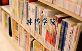 2024年蚌埠学院在重庆计划招生人数（附学费及专业录取分)