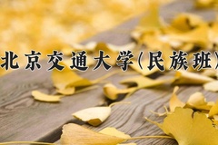 2024年北京交通大学(民族班)在重庆计划招生人数（附学费及专业录取分)