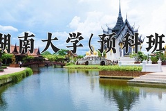2024年湖南大学(预科班)在重庆计划招生人数（附学费及专业录取分)