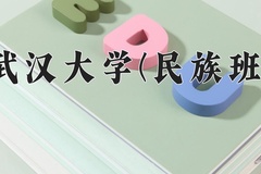 2024年武汉大学(民族班)在重庆计划招生人数（附学费及专业录取分)