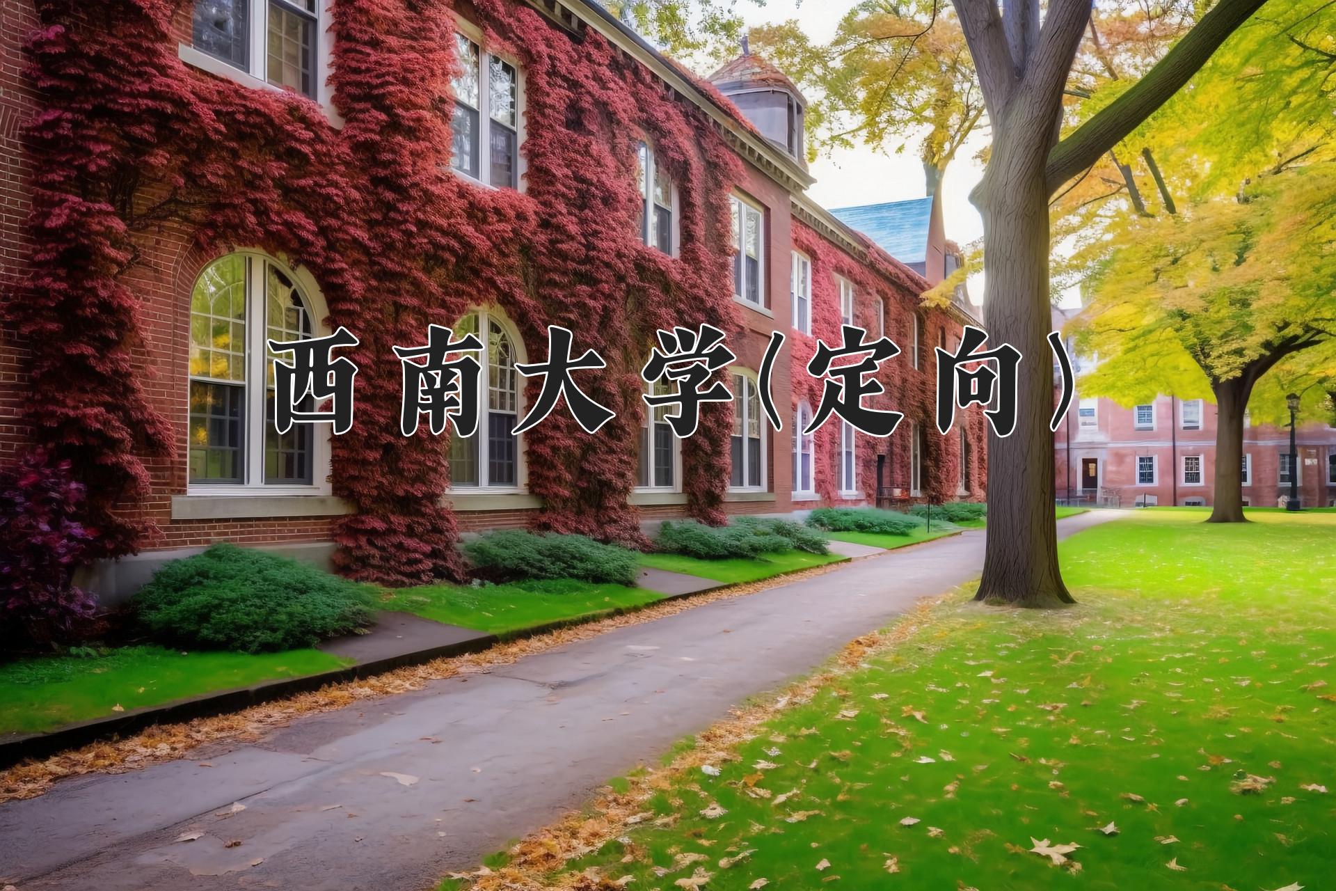 西南大学(定向)