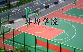 2024年蚌埠学院录取分数线：重庆最低499分