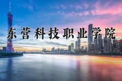 2024东营科技职业学院录取分数线：河北最低306分