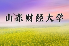 2024山东财经大学录取分数线：河北最低548分