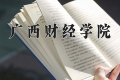 2024广西财经学院录取分数线：贵州最低484分