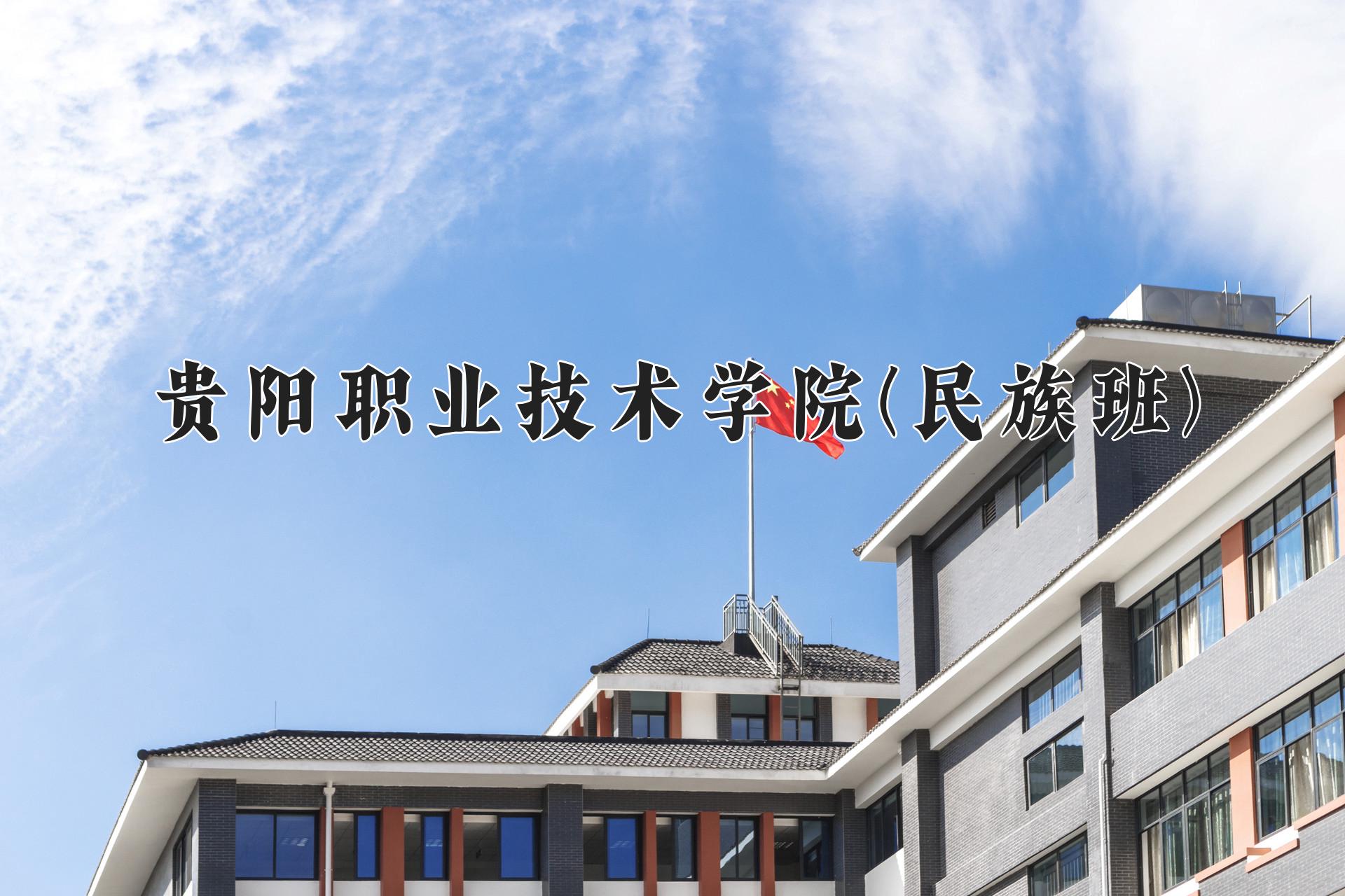 贵阳职业技术学院(民族班)