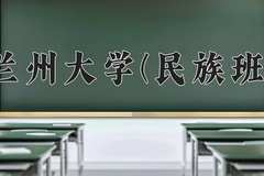 2024兰州大学(民族班)录取分数线：贵州最低604分