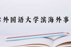 2024天津外国语大学滨海外事学院录取分数线：辽宁最低400分