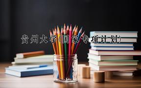 2024贵州大学(国家专项计划)录取分数线：贵州最低491分