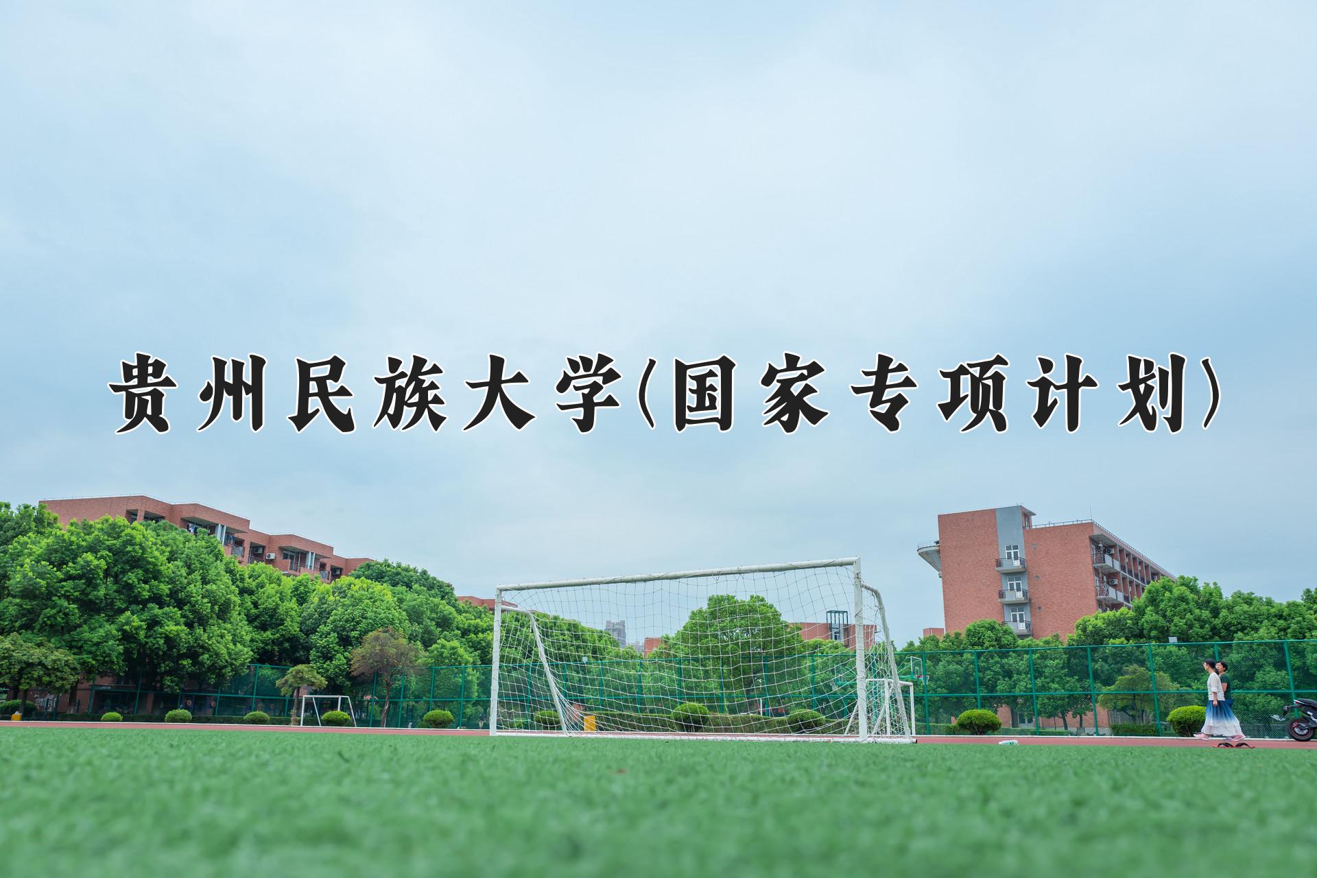 贵州民族大学(国家专项计划)