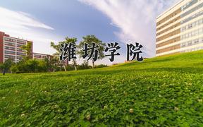 2024潍坊学院录取分数线：辽宁最低451分