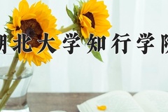 湖北大学知行学院近三年在四川录取分数线(含2021-2023最低分)