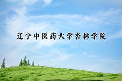 2024辽宁中医药大学杏林学院录取分数线：浙江最低483分