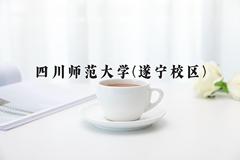 2024四川师范大学(遂宁校区)录取分数线及位次一览：四川考生2025填报参考