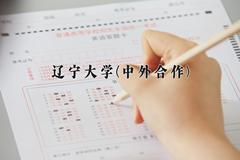 2024辽宁大学(中外合作)录取分数线及位次一览：四川考生2025填报参考