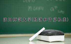 2024沈阳师范大学(经济和计算机类)录取分数线及位次一览：四川考生2025填报参考