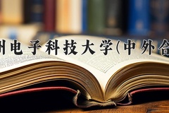 2024杭州电子科技大学(中外合作)录取分数线及位次一览：四川考生2025填报参考