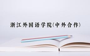 浙江外国语学院(中外合作)近三年在云南录取分数线(含2021-2023最低分)