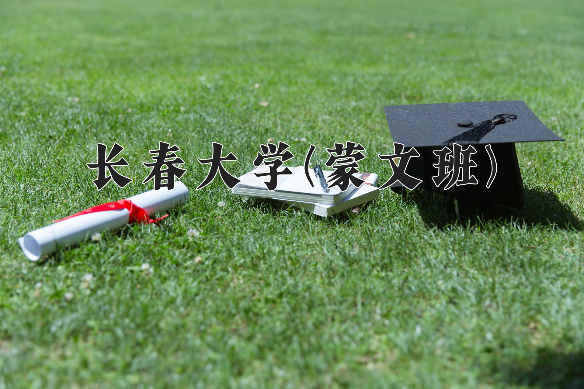 长春大学(蒙文班)