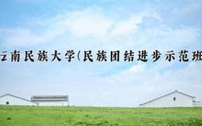 云南民族大学(民族团结进步示范班)近三年在云南录取分数线(含2021-2023最低分)