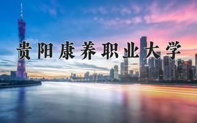 贵阳康养职业大学近三年在云南录取分数线(含2021-2023最低分)