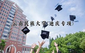 云南民族大学(迪庆专项)近三年在云南录取分数线(含2021-2023最低分)