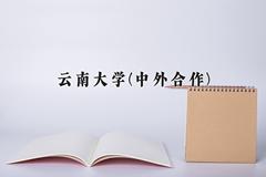 云南大学(中外合作)近三年在云南录取分数线(含2021-2023最低分)