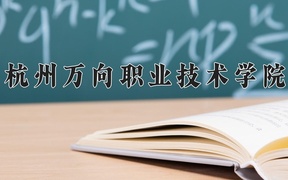 2024年杭州万向职业技术学院全国录取分数线，附最低分和最低位次