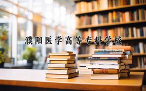 2024年濮阳医学高等专科学校全国录取分数线，附最低分和最低位次