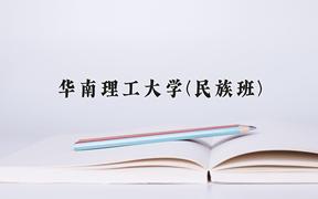 2024年华南理工大学(民族班)在云南计划招生人数（附学费及专业录取分)