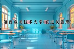 2024年滇西应用技术大学(直过民族班)在云南计划招生人数（附学费及专业录取分)