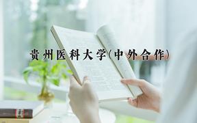 贵州医科大学(中外合作)近三年录取分数线及位次：福建2021-2023最低分