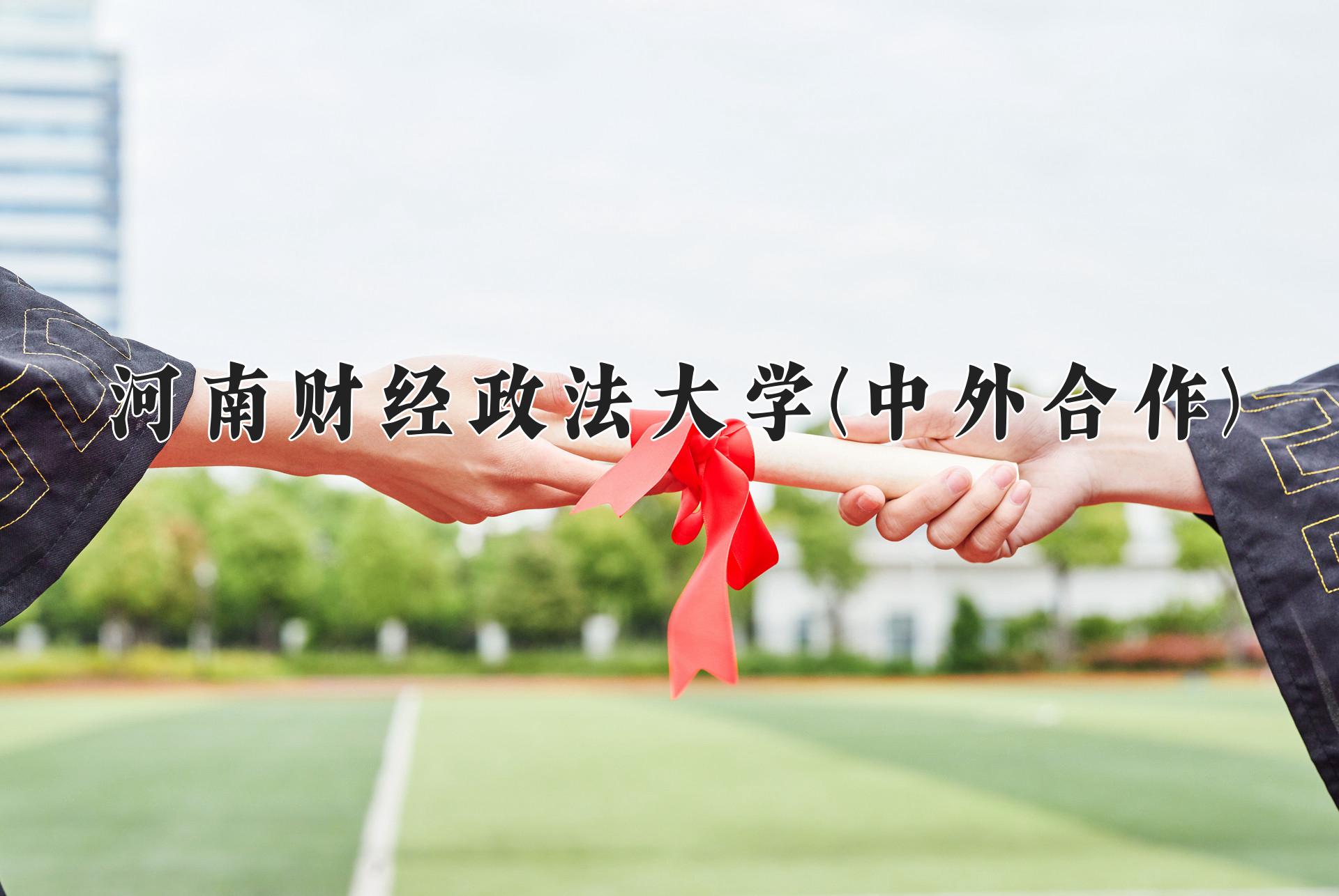 河南财经政法大学(中外合作)近三年录取分数线及位次：福建2021-2023最低分