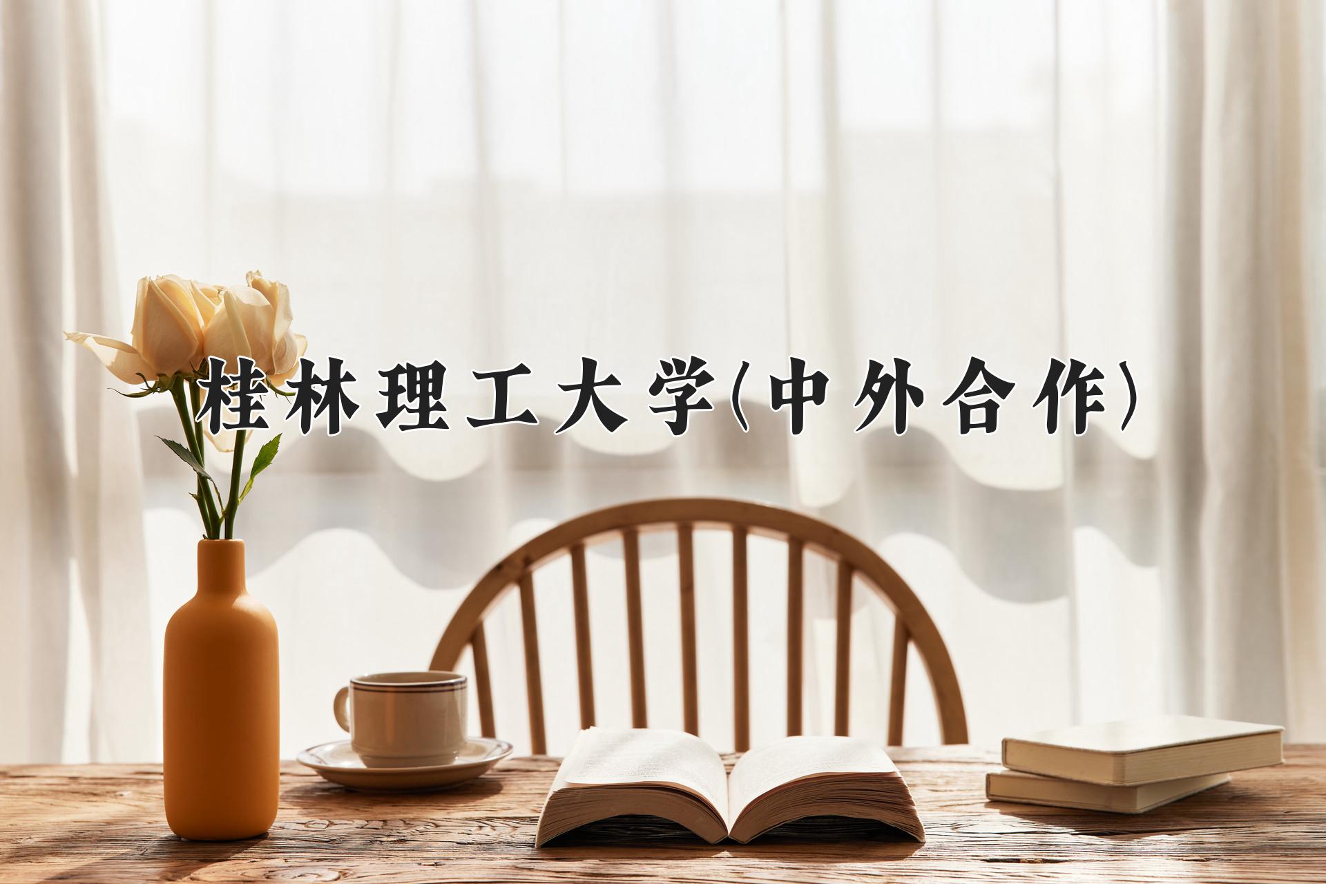 桂林理工大学(中外合作)近三年录取分数线及位次：福建2021-2023最低分