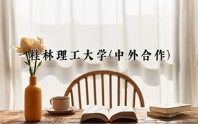 桂林理工大学(中外合作)近三年录取分数线及位次：福建2021-2023最低分