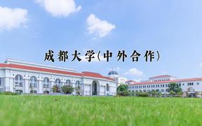 成都大学(中外合作)近三年录取分数线及位次：福建2021-2023最低分