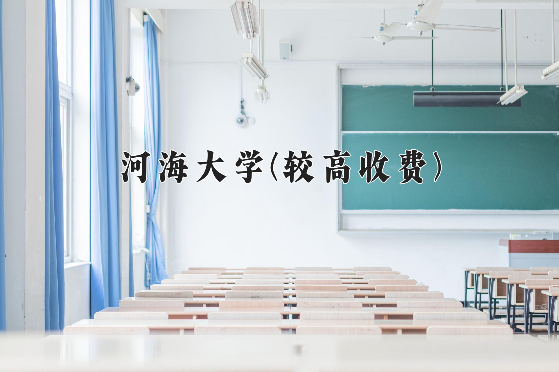 河海大学(较高收费)