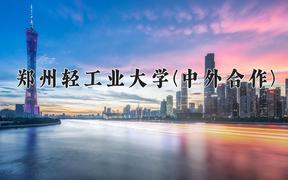 2024年郑州轻工业大学(中外合作)在内蒙古计划招生人数（附学费及专业录取分)