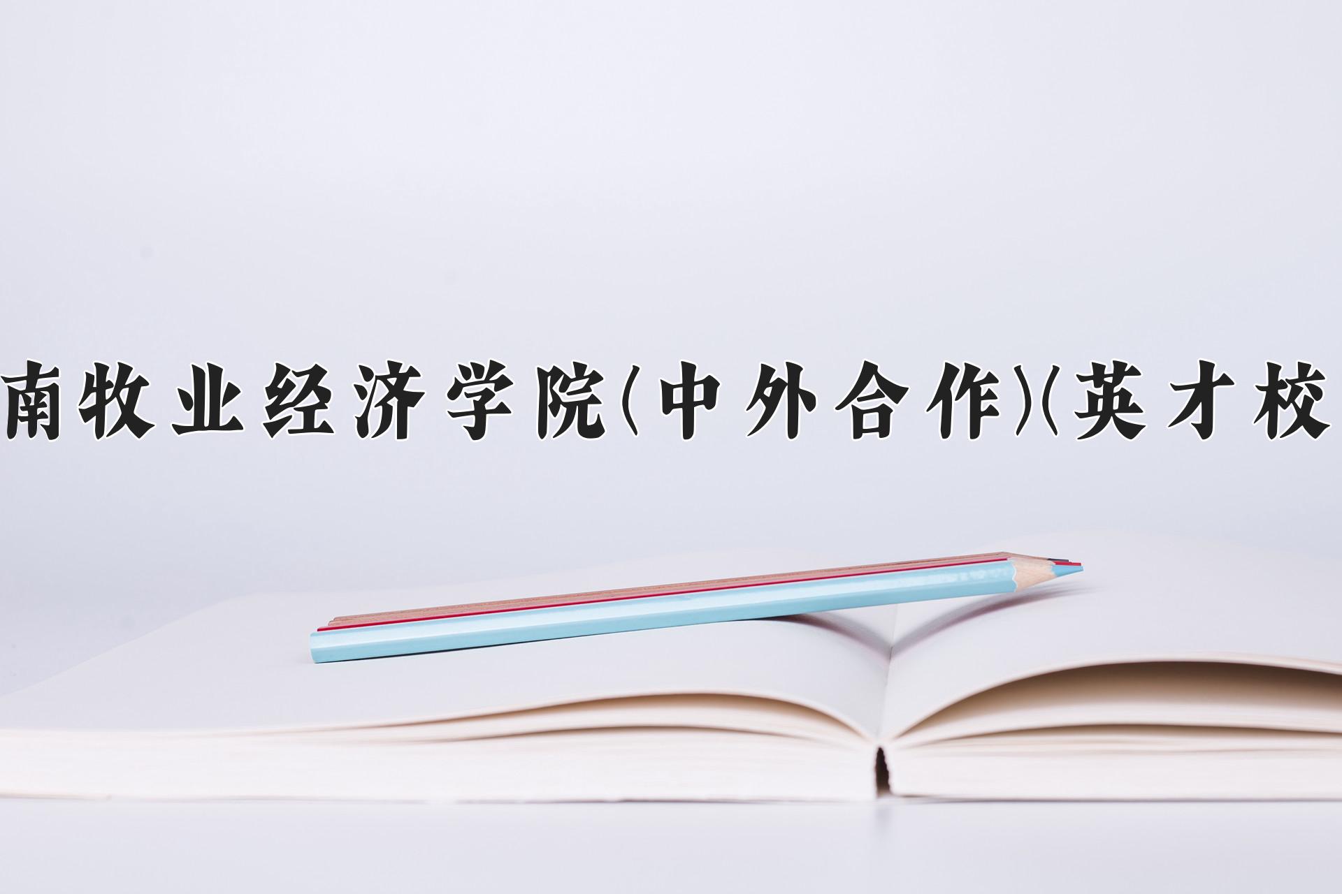 河南牧业经济学院(中外合作)(英才校区)