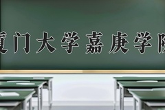 2024厦门大学嘉庚学院录取分数线及位次一览：河南考生2025填报参考