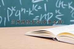 2024兰州财经大学(中外合作)录取分数线，陕西最低454分