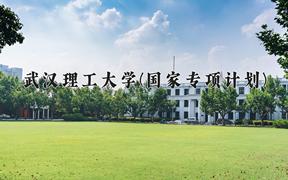 2024武汉理工大学(国家专项计划)录取分数线，陕西最低569分