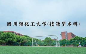 2024四川轻化工大学(技能型本科)录取分数线，四川最低512分